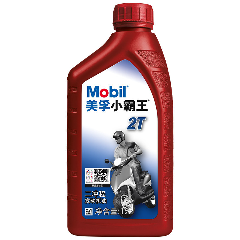 美孚(Mobil)美孚小霸王2T 摩托车机油 FB级 1L