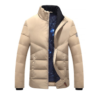 富贵鸟羽绒服男2017冬季新款立领短款男士加厚保暖外套男装FGN1611