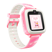 Teemo糖猫儿童电话手表M2 智能手表 4G视频通话手表(蜜桃粉)