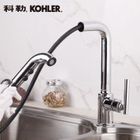 [苏宁自营]科勒 飘瑞诗外抽拉厨房龙头7505T-4-CP