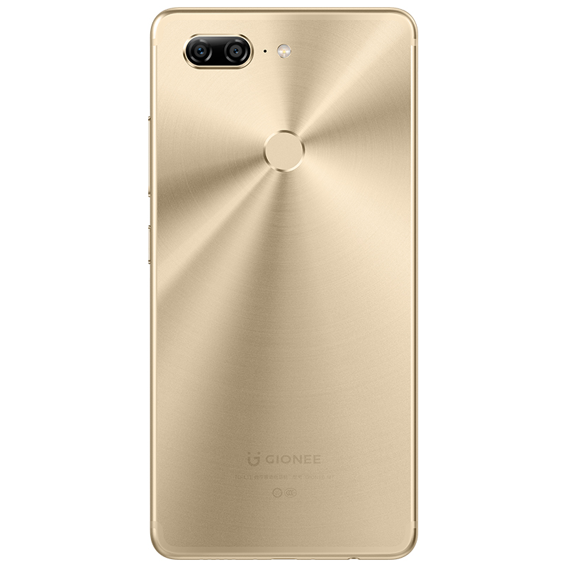 [12期免息,购机有礼]金立(Gionee) M7 香槟金 全网通4G手机 双卡双待 全面屏