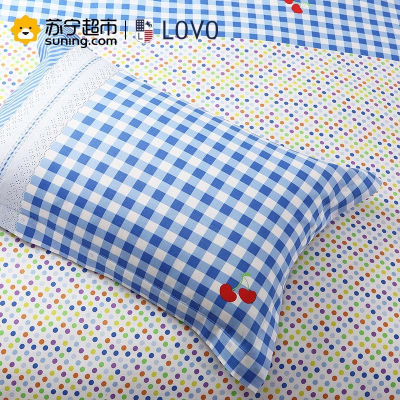 LOVO 罗莱生活出品 纯棉四件套全棉床品套件床上用品床单被套