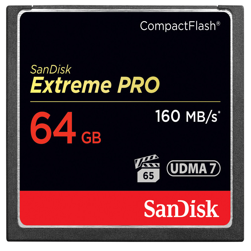 闪迪 (SANDISK) ExtremePro (64G) CF存储闪迪卡