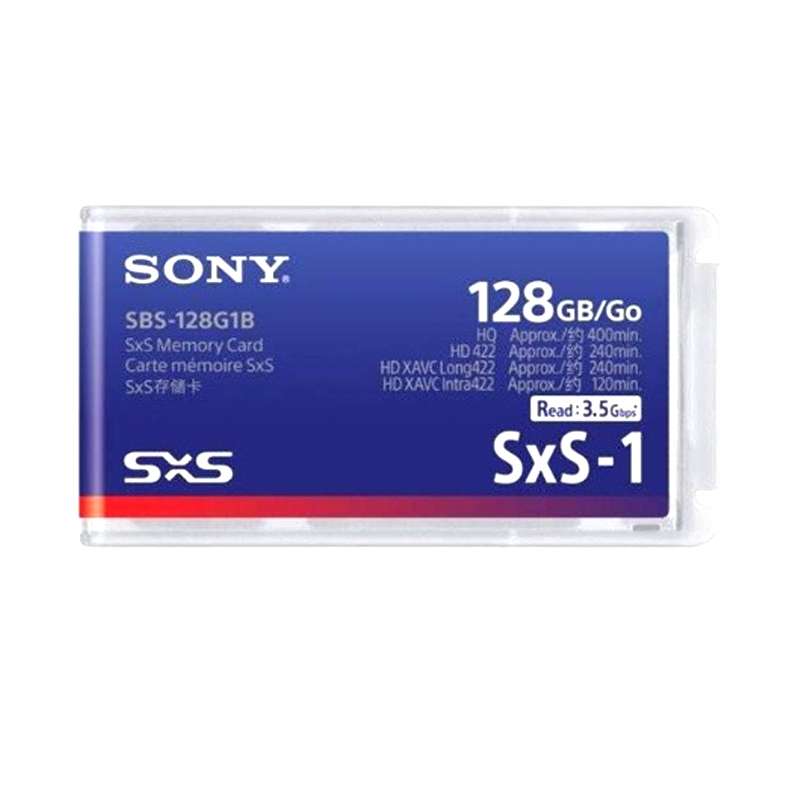 索尼(SONY)原装 SBS-128G1B SXS 专业摄像机存储卡