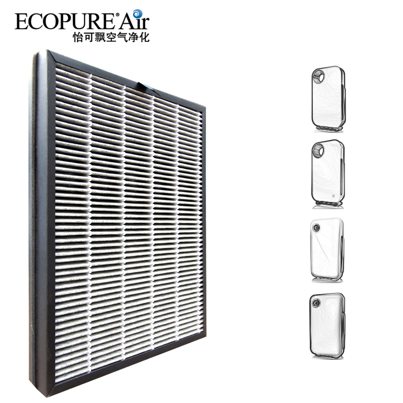 怡可飘(Ecopure)空气净化器滤网配件ECOF-P406 适用飞利浦AC4076 AC4016 ACP017高清大图