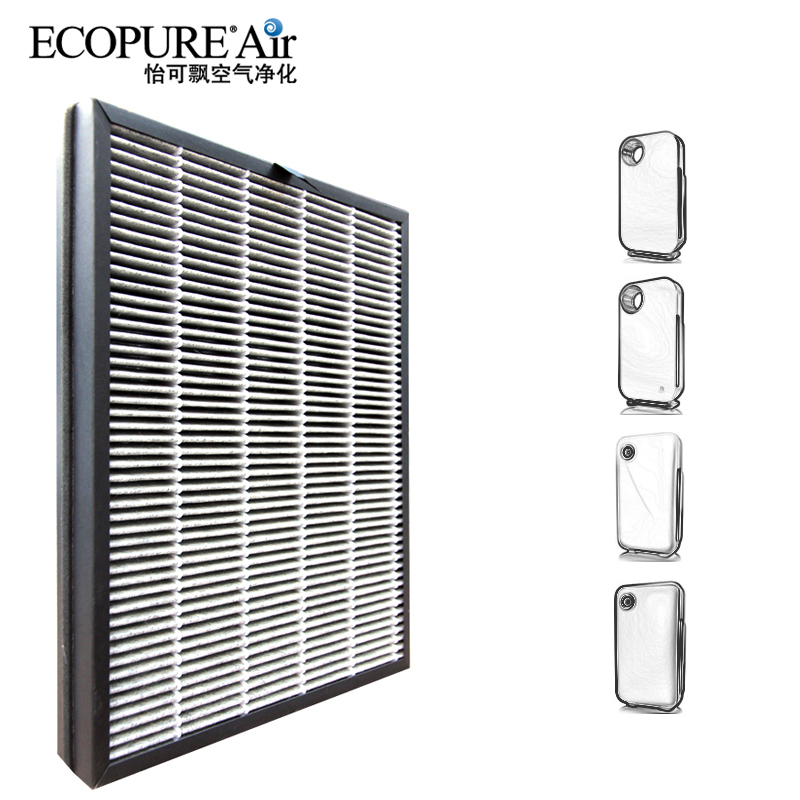 怡可飘(Ecopure)空气净化器滤网配件ECOF-P406 适用飞利浦AC4076 AC4016 ACP017