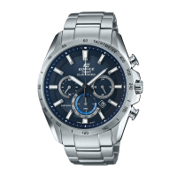 CASIO卡西欧EDIFICE系列休闲商务蓝宝石镜面防水石英男表EFB-520