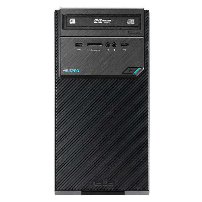 华硕(ASUS)D320MT台式电脑(I5-7400/4G/500G/集显/无光驱/19.5寸显示器/DOSS)