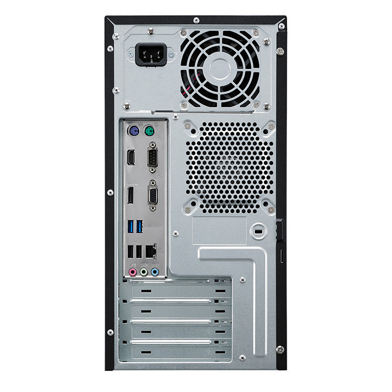 华硕(ASUS)D320MT台式电脑(I5-7400/4G/500G/集显/无光驱/19.5寸显示器/DOSS)