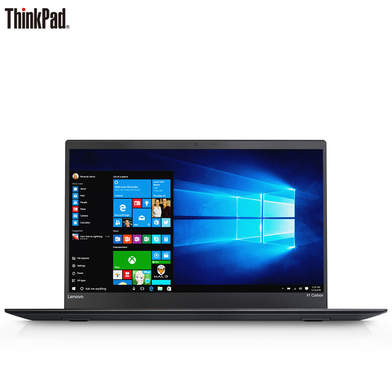 ThinkPad X1 Carbon 20HR-000PCD 14英寸超薄本( i5-7200U 8G 256GSSD)