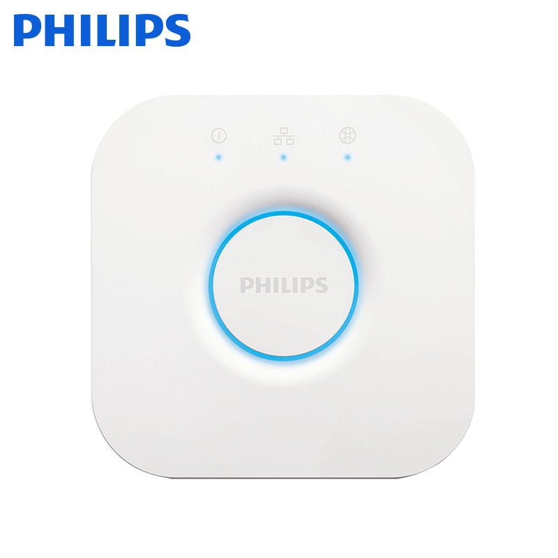 飞利浦(PHILIPS)hue系列1.5W 无线照明智能互联控制器客厅娱乐添加光源小夜灯 拓展附件 桥接器
