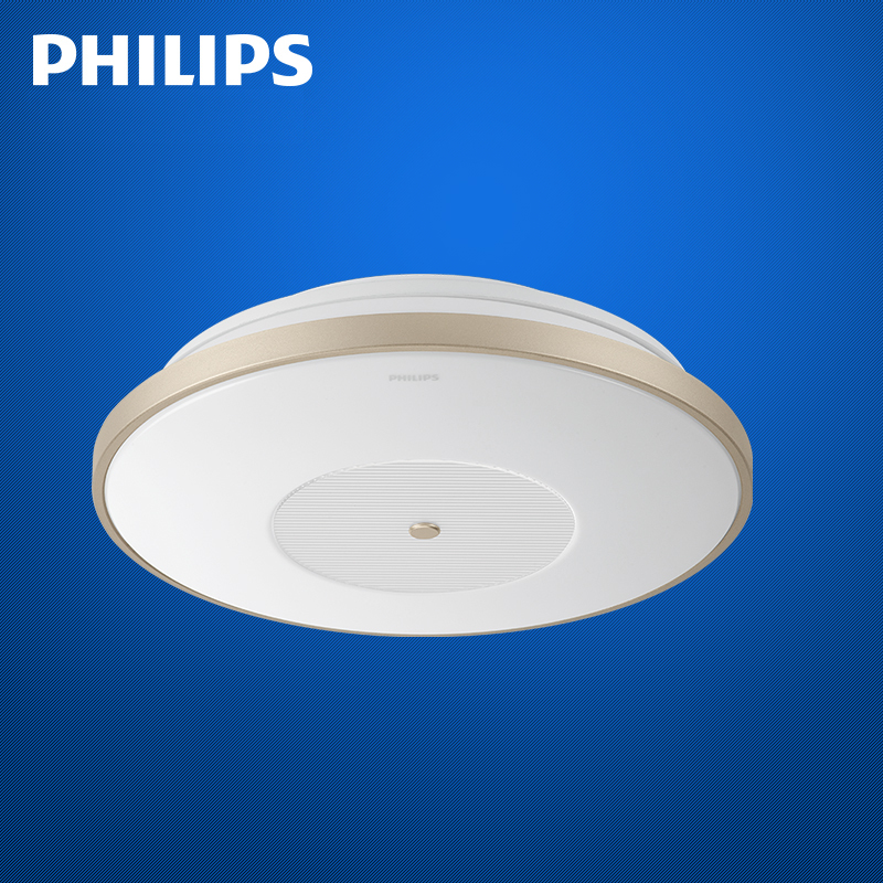 飞利浦(PHILIPS)Hue LED亚克力圆形吸顶灯智能遥控简约现代客厅卧室灯 4000K ?颖28W