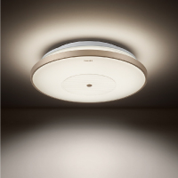 飞利浦(PHILIPS)Hue LED亚克力圆形吸顶灯智能遥控简约现代客厅卧室灯 4000K ?颖28W
