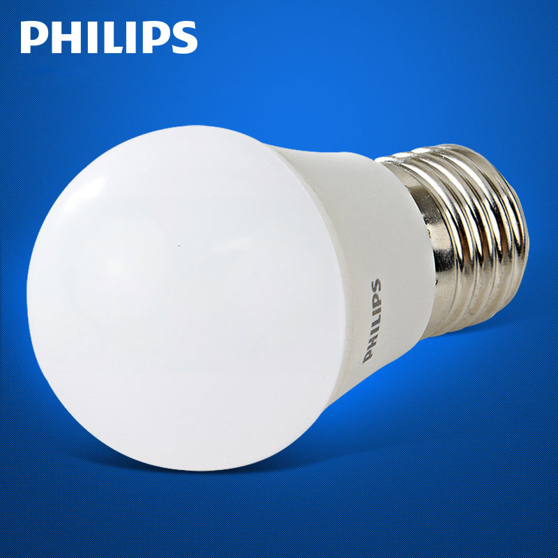 飞利浦（PHILIPS）LED光源灯泡e27螺口家用卧室客厅球泡自然光简约现代节能灯LED单灯1-45W多种功率球泡
