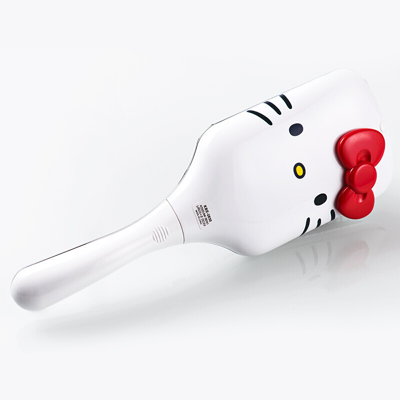 小泉成器(KOIZUMI)防静电按摩电动梳干湿两用防静电负离子KBE-2810 美发器长发卷发气垫震动