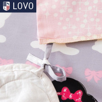 LOVO 罗莱生活出品 纯棉四件套全棉床品套件床上用品床单被套