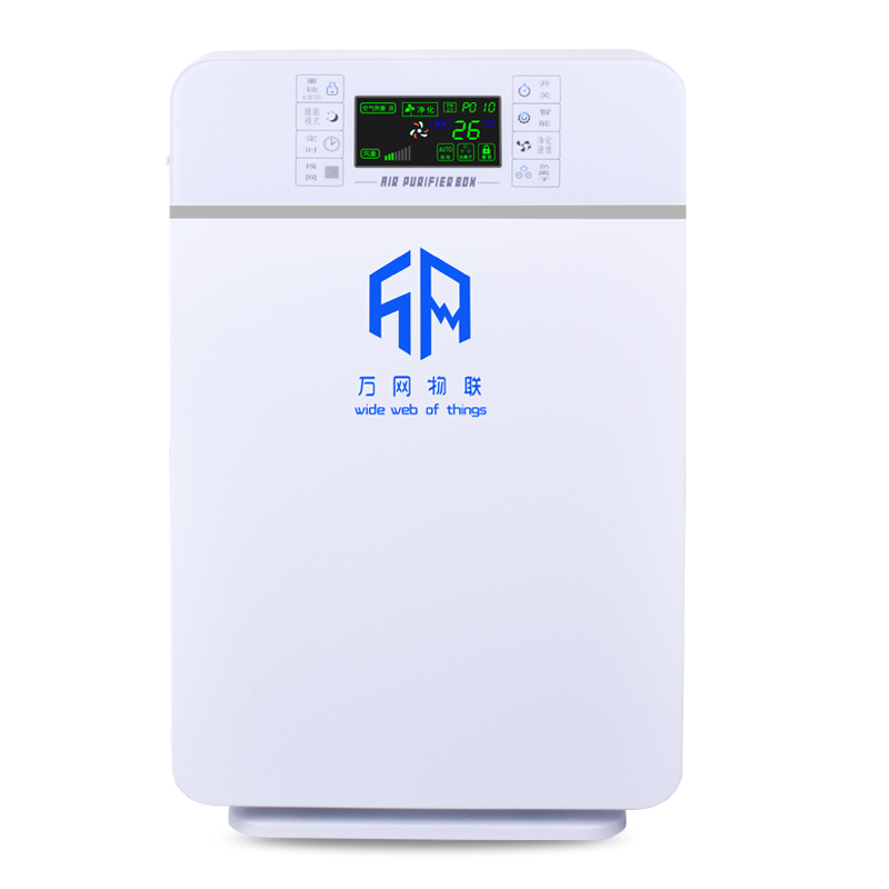 西默万网物联 空气净化器 智能家用去除甲醛雾霾PM2.5氧吧WWSH-K1高清大图