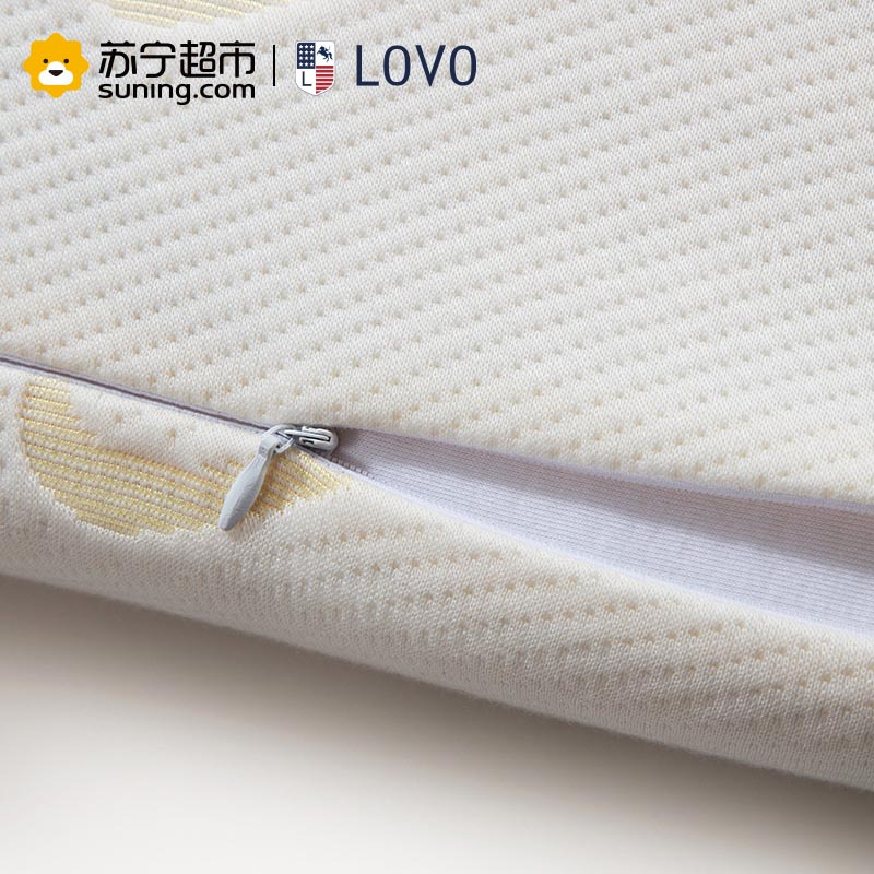 LOVO 罗莱生活出品 枕头枕芯 泰国乳胶枕头 护颈枕