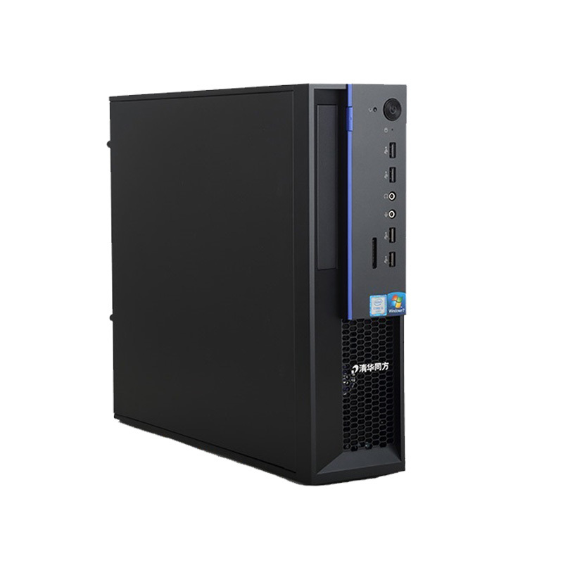 清华同方(THTF)超扬S7008台式电脑主机+21.5英寸(Intel i5-7400 4GB 2GB显存 1TB)