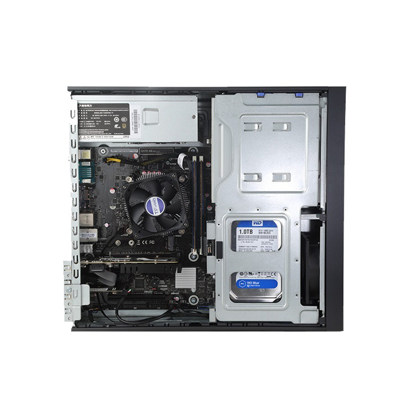 清华同方(THTF)超扬S7008台式电脑主机+21.5英寸(Intel i5-7400 4GB 2GB显存 1TB)