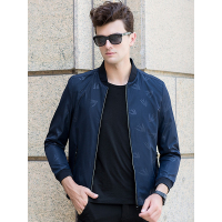 卡帝乐鳄鱼青年男士秋季夹克衫休闲修身棒球领外套KDLMT1703
