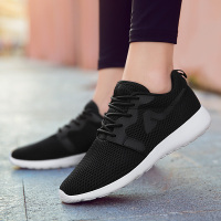 奇安达2017秋季新款网面韩版百搭运动鞋透气轻质情侣跑步鞋 1161056