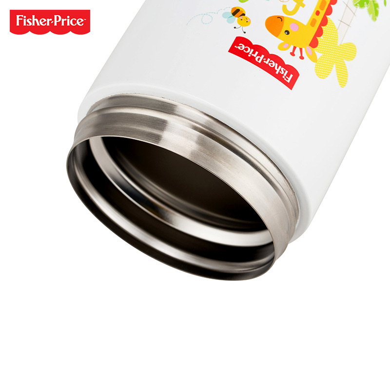 Fisher Price 费雪保宝宝保温饭壶焖烧壶便携便当盒不锈钢内胆 儿童餐具 500ml FP-8613D 绿色