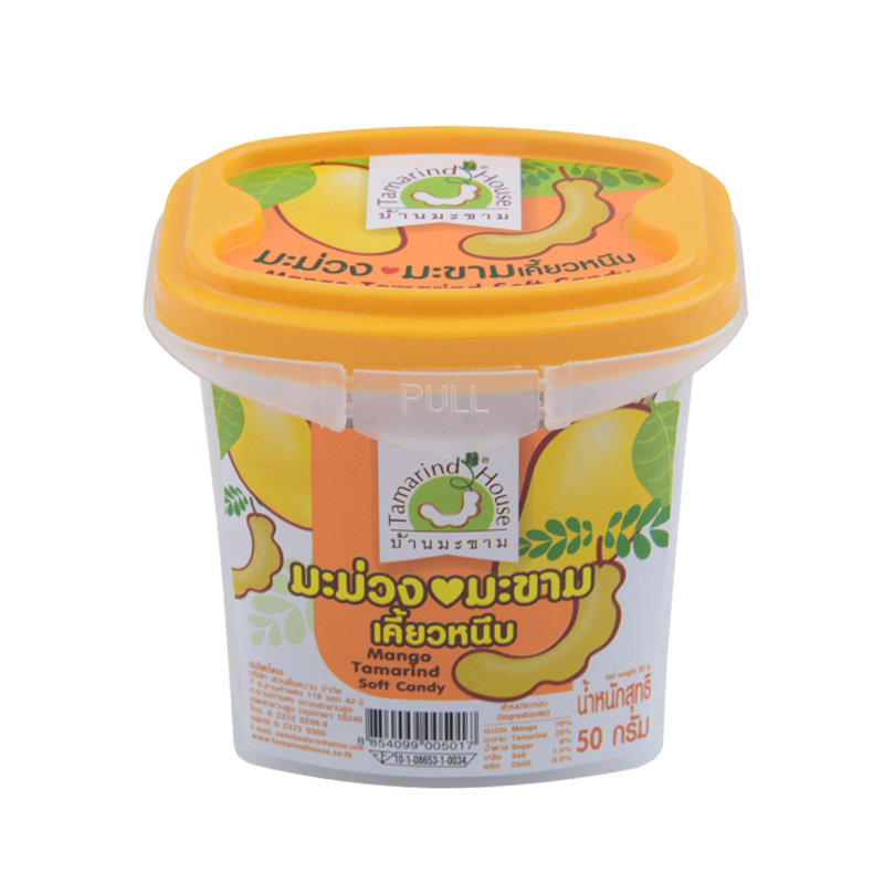 [苏宁超市]金果屋 罗望子软糖 芒果味 50g*6盒 罗望子 洛识利荣誉出品
