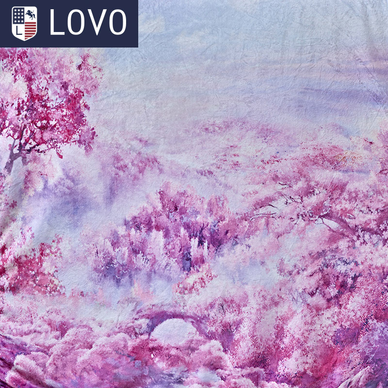 LOVO 三生三世之十里桃花法兰绒毯
