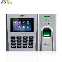 ZKTeco/中控智慧U260 指纹考勤机 打卡机极速识别网络上班打卡机