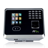 ZKTeco中控智慧UF100 PLUS 金色 人脸考勤机面部指纹考勤机无线wifi网络打卡机