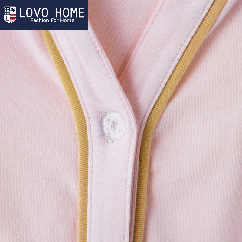 LOVO HOME 女士短袖衬衫裙JFH1714图片