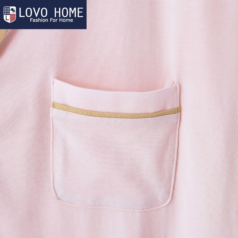 LOVO HOME 女士短袖衬衫裙JFH1714图片