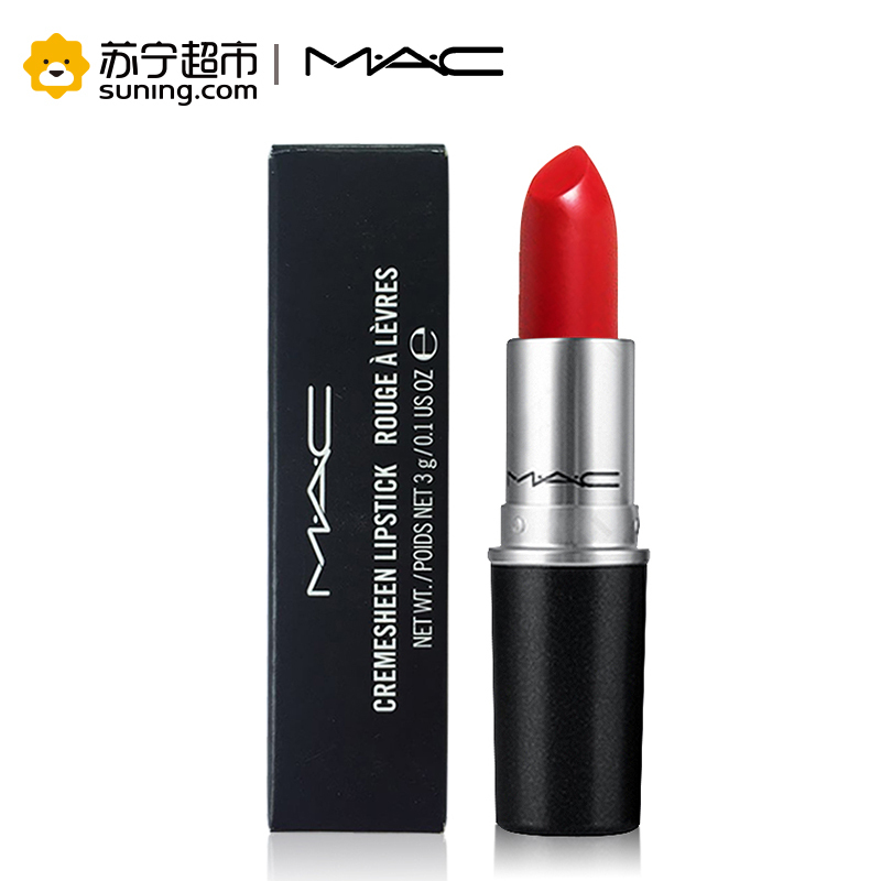 魅可（M.A.C）润采诱光唇膏15#（BRAVE RED）3g
