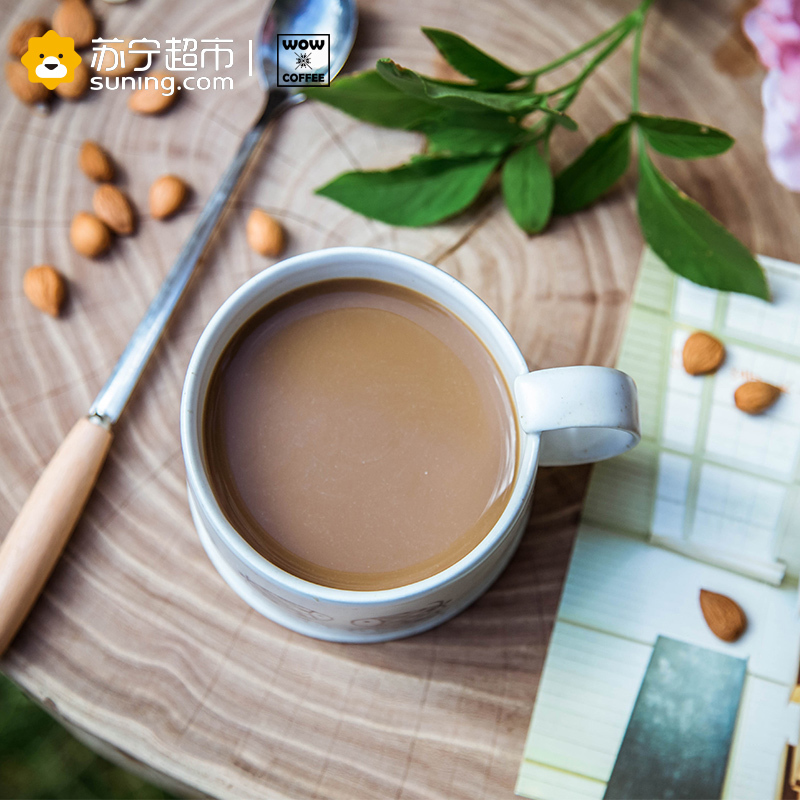[苏宁超市]沃欧(WOW COFFEE)3合1速溶咖啡 (经典原味)375g