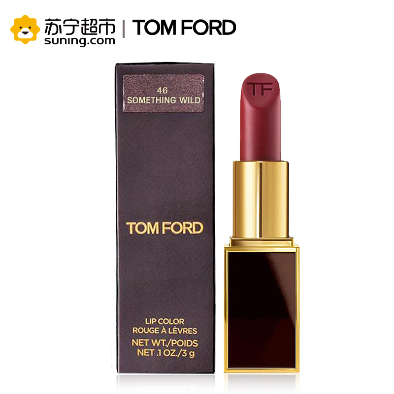 汤姆福特(Tom Ford)唇膏汤姆福特TOM FORD 烈焰幻魅唇膏46# SOMETHING WILD 【价格图片品牌报价】-苏宁易购国际高端美妆苏宁自营店