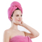 卡伴Curbblan干发帽超强吸水浴帽成人儿童可爱超柔速干纤维包头巾吸水性5S及以下25*65cm