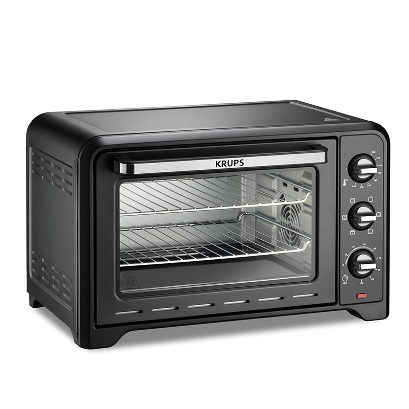 德国进口krups家用烤箱多档控制附烤盘烤架