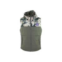 李宁男马甲轻质防风保暖运动棉马甲 AMMK005