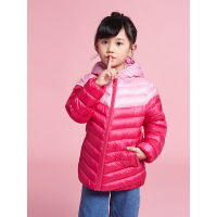 千仞岗新款男女童羽绒服中长款儿童连帽羽绒服加厚大码童装219802