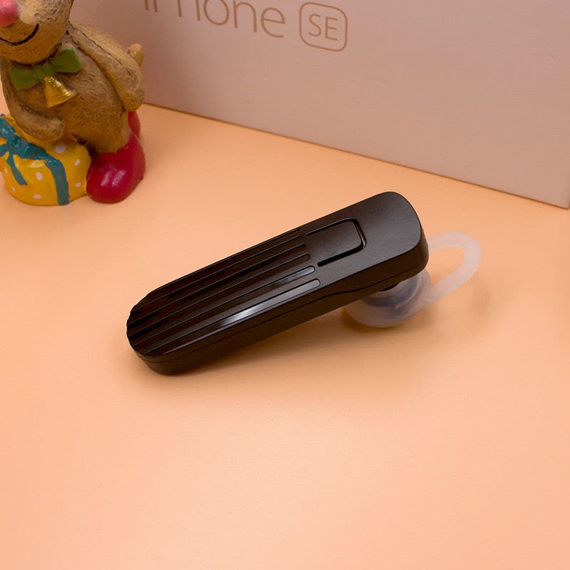 BYZ YB003无线蓝牙4.0耳机挂耳式耳塞式超长待机通话清晰 黑色 传输范围10米图片