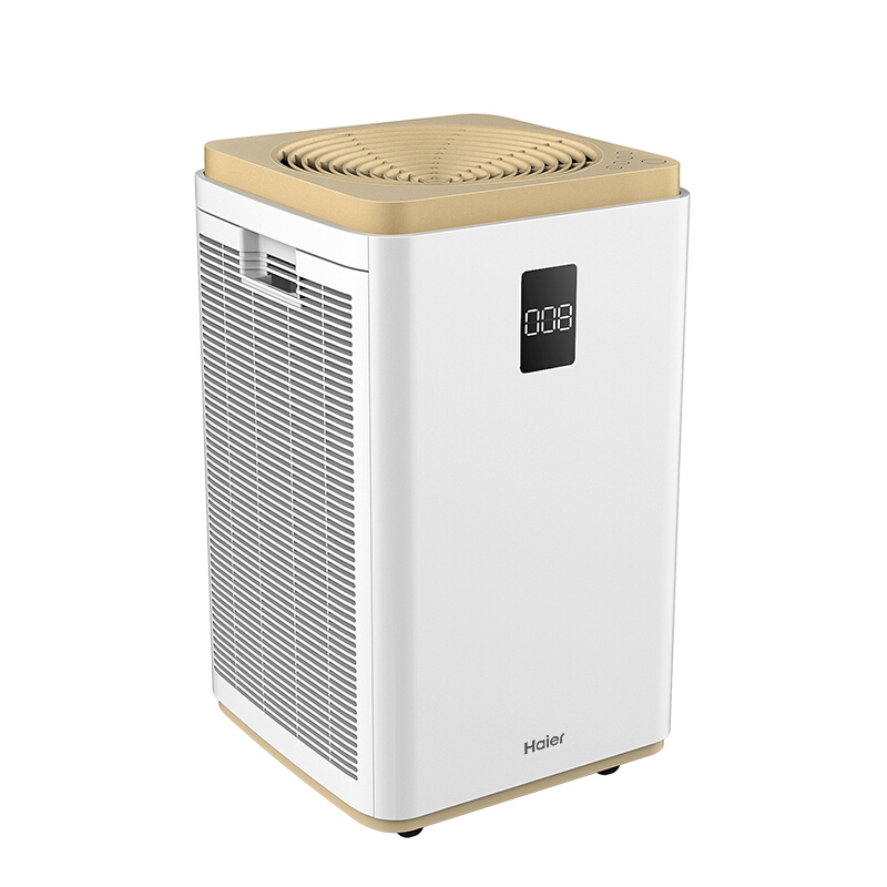 海尔(haier) 母婴空气净化器 KJ1000F-HY01家用除甲醛雾霾二手烟五重净化iosAndroid无线连接白色高清大图