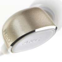 爱科技(AKG)N20C 耳机入耳式 立体声音乐耳机 手机耳机 苹果安卓双系统切换三键耳机 通用女生 重低音 金色
