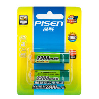 品胜(PISEN)AA镍氢充电电池2300mAh(2粒装)