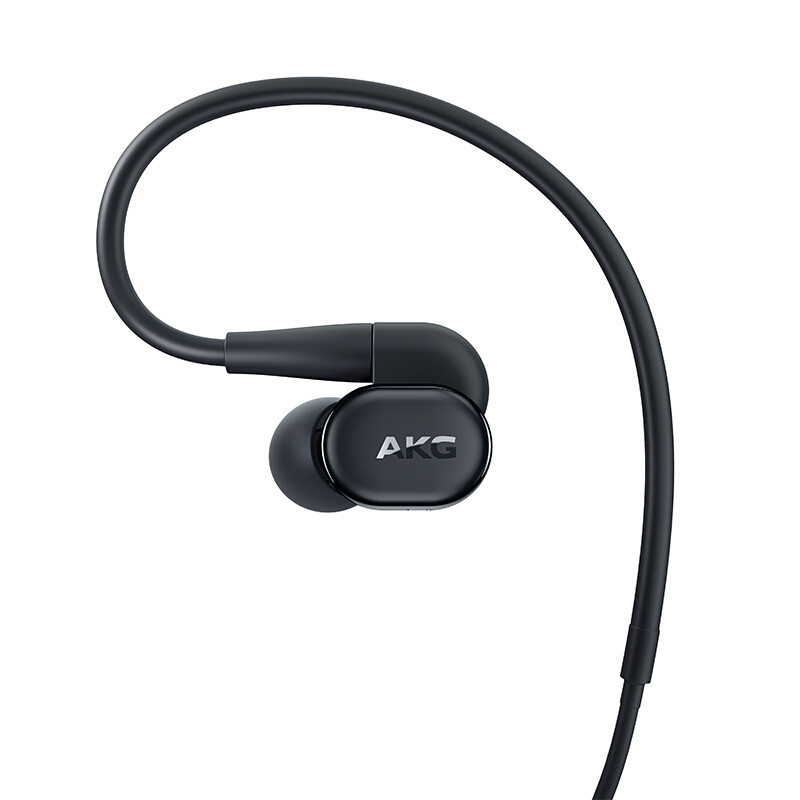爱科技(AKG )N30 耳挂式耳机 耳麦线控入耳式耳机 圈铁混合单元 高解析力
