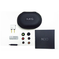 爱科技(AKG )N30 耳挂式耳机 耳麦线控入耳式耳机 圈铁混合单元 高解析力