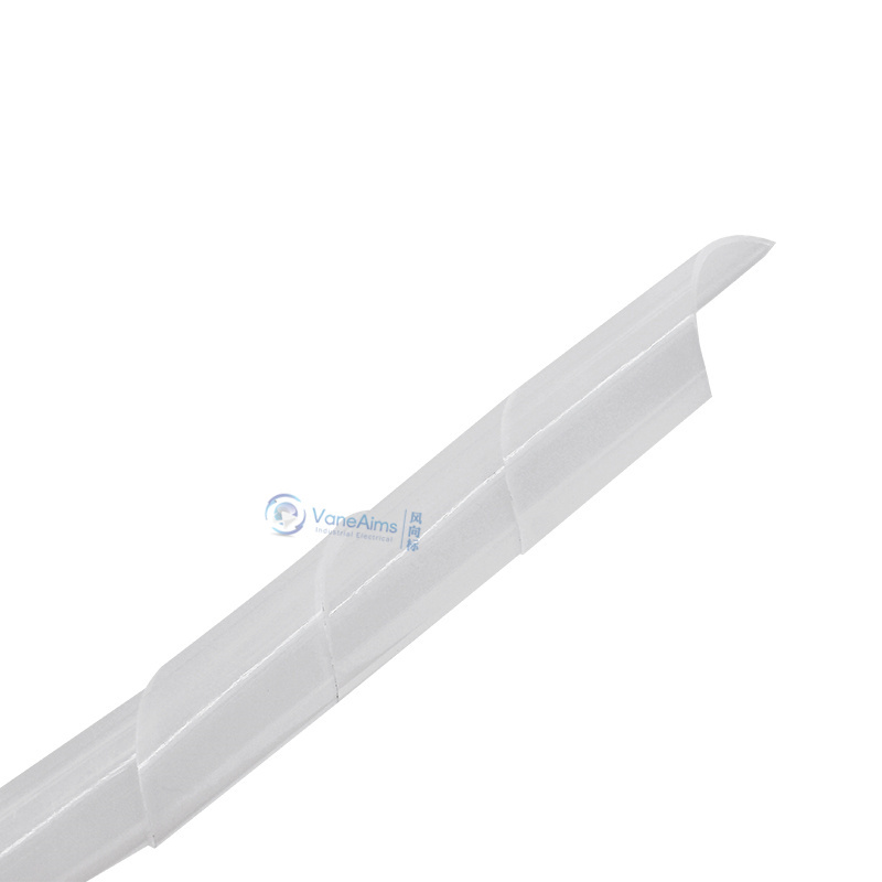 电线缠绕管 包线管 绕线管 尾纤软管 PE螺旋塑料管 直径4-30MM