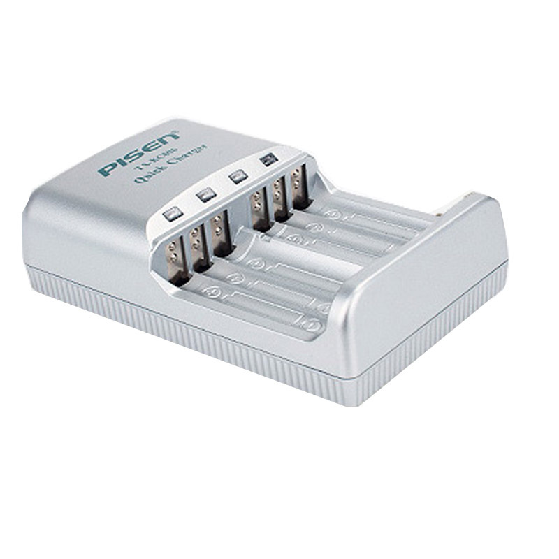 品胜(PISEN)快易充充电器+AA镍氢充电电池2500mAh(4粒装)
