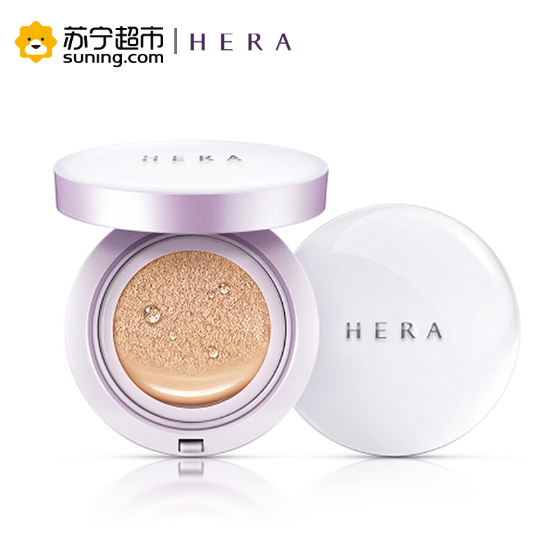 赫妍/赫拉(HERA)臻润防晒气垫BB霜C21#SPF30+/PA+++(15g*2)(新老包装随机发放)
