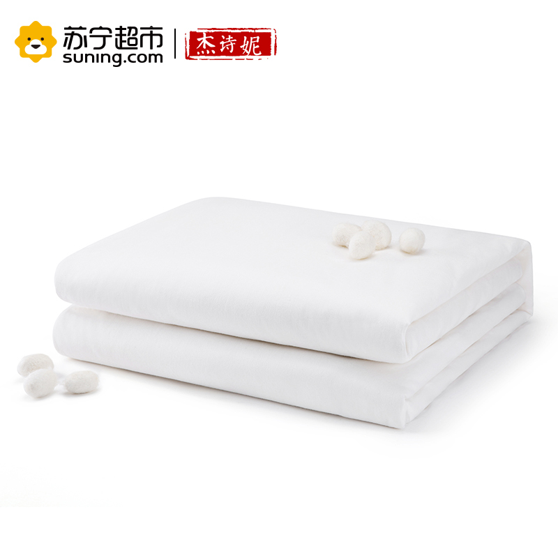 杰诗妮罗索斜纹蚕丝被+四件套组合装